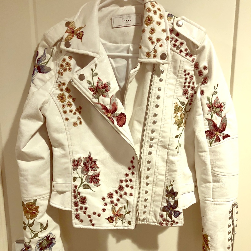 BlankNYC leather coat